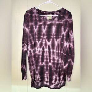 Women's Tie-Dye Long Sleeve Sweatshirt by Green Tea